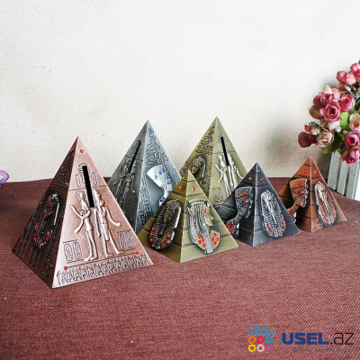 Сувенир-Копилка "Египетская пирамида" 10 см